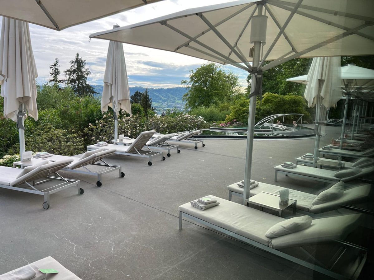 Wellness Bereich aussen 