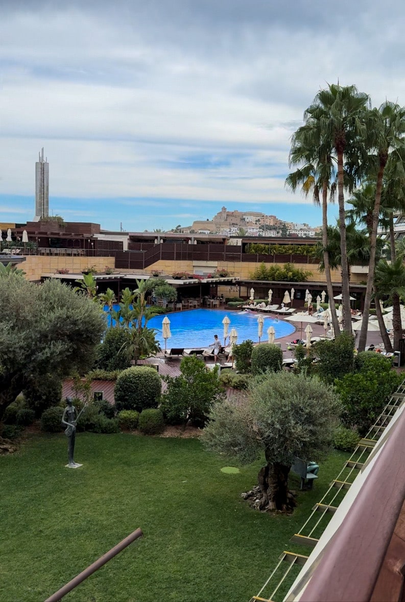 Blick auf Ibiza Stadt