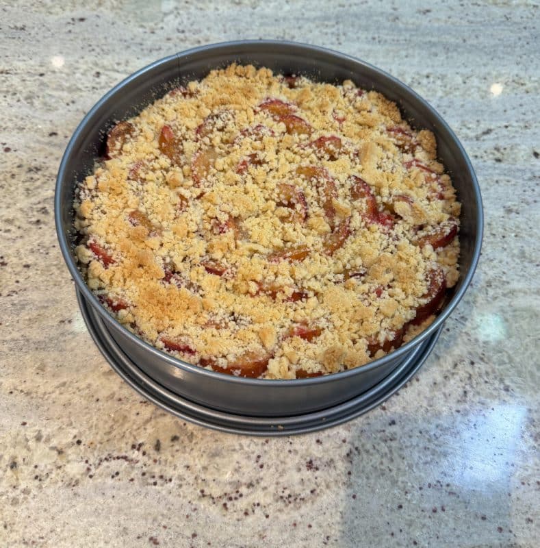 Kuchen fertig gebacken
