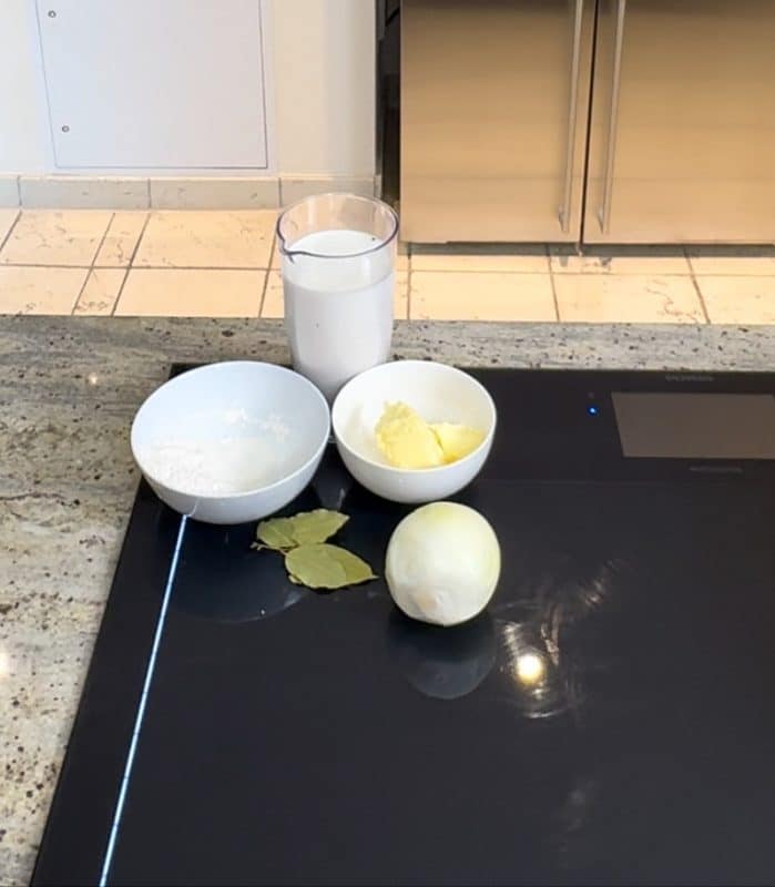 Zutaten Bechamelsause
