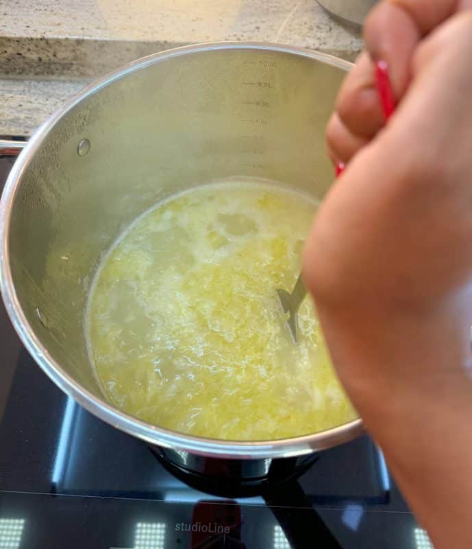 Mash the potatoes to bind them