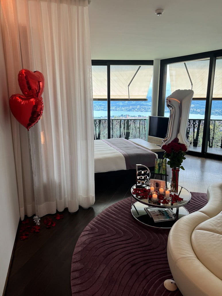 1. Hochzeitstag im Dolder Grand