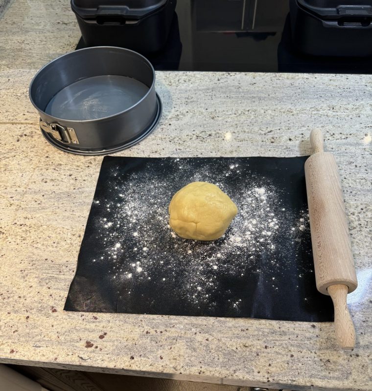 Teig ausrollen