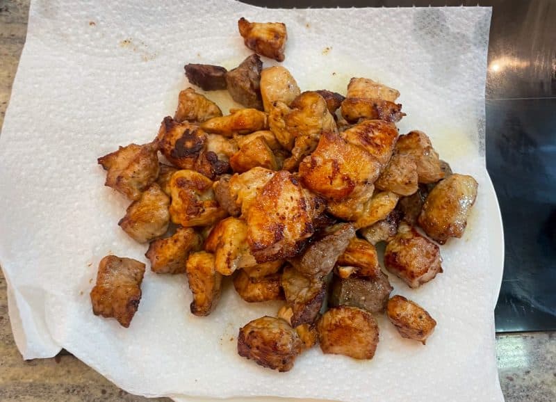 Hühnchen braten