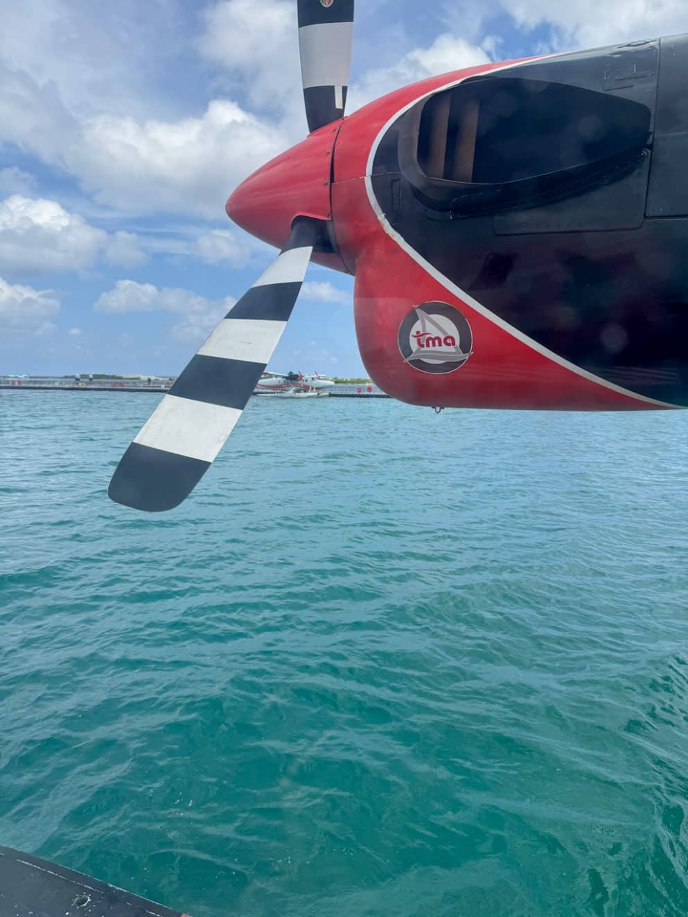 Wasserflugzeug Malediven Ja Manafaru