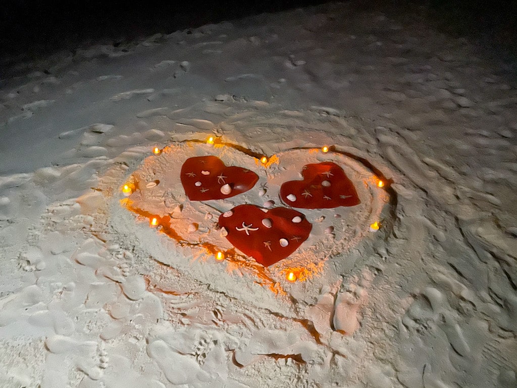 Das romantische Sanddünen-Barbecue