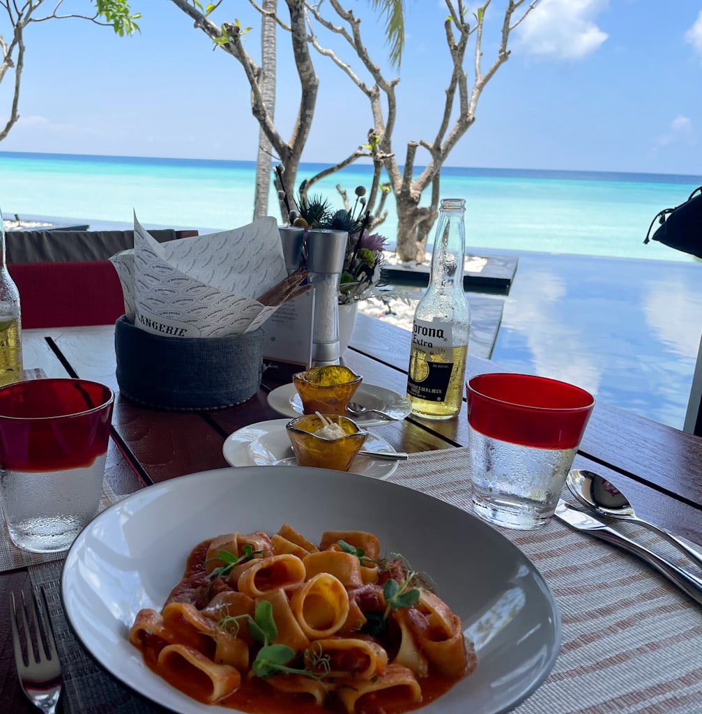 Restaurant One & Only Malediven