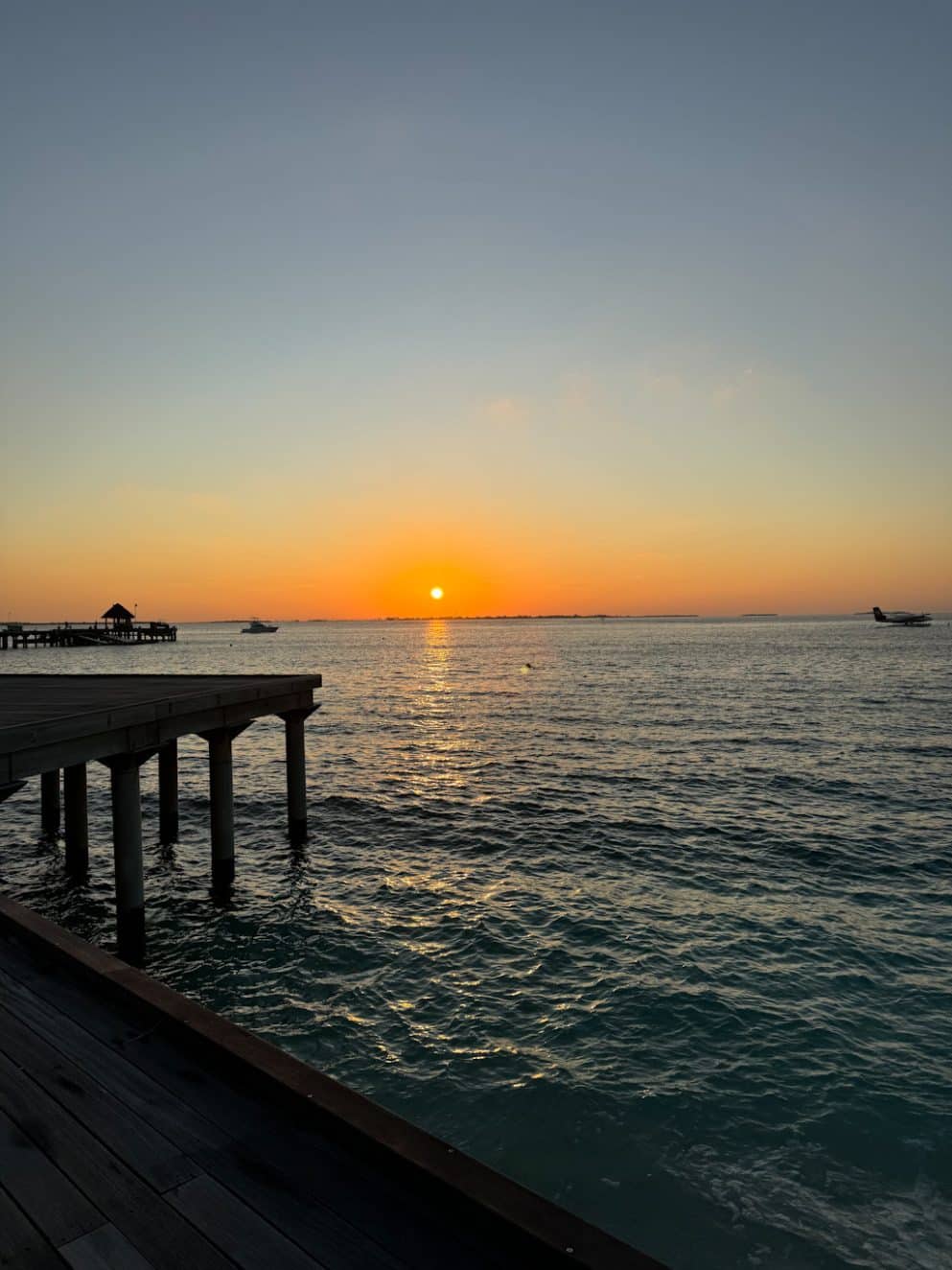 Sonnenuntergang JA Manfaru Malediven