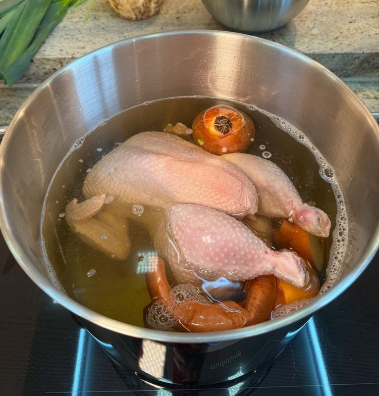 Huhn hinzufügen