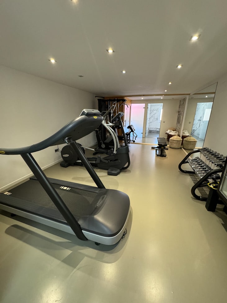 Fitness & Sauna – Möglichkeit zur Bewegung