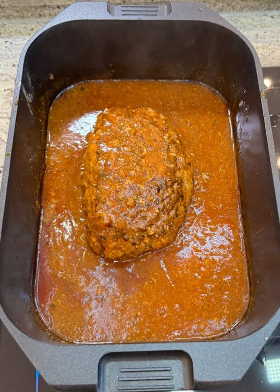 Fertiger Hackbraten