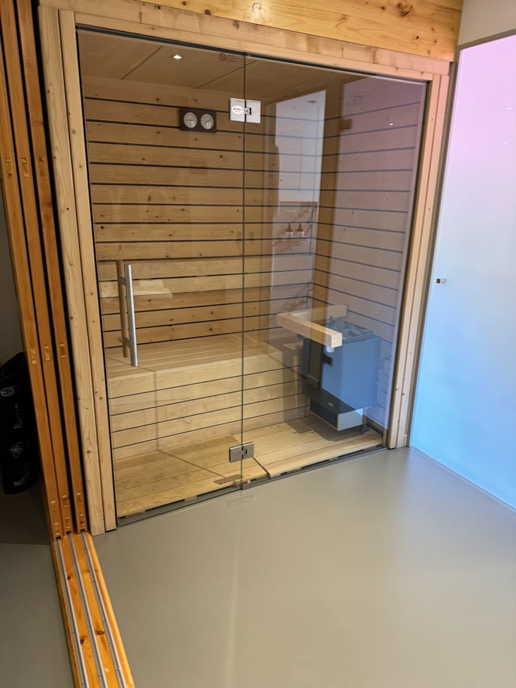 Fitness & Sauna – Möglichkeit zur Bewegung