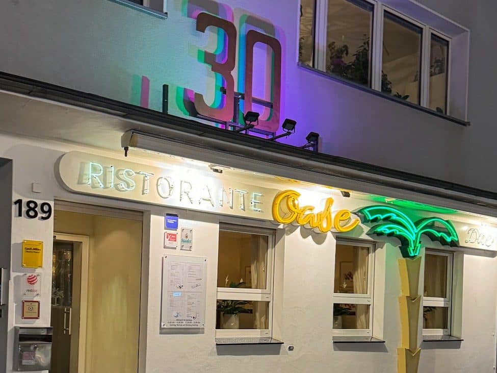 Restaurant Oase Due Essen- Rüttenscheid