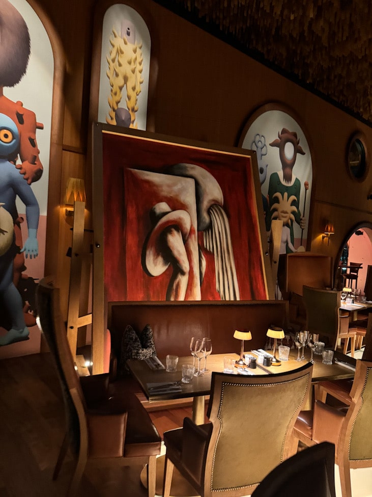 TOO Restaurant in Paris.Sandra Eigen ,hotelandfoodlover,hitel and foodlover
