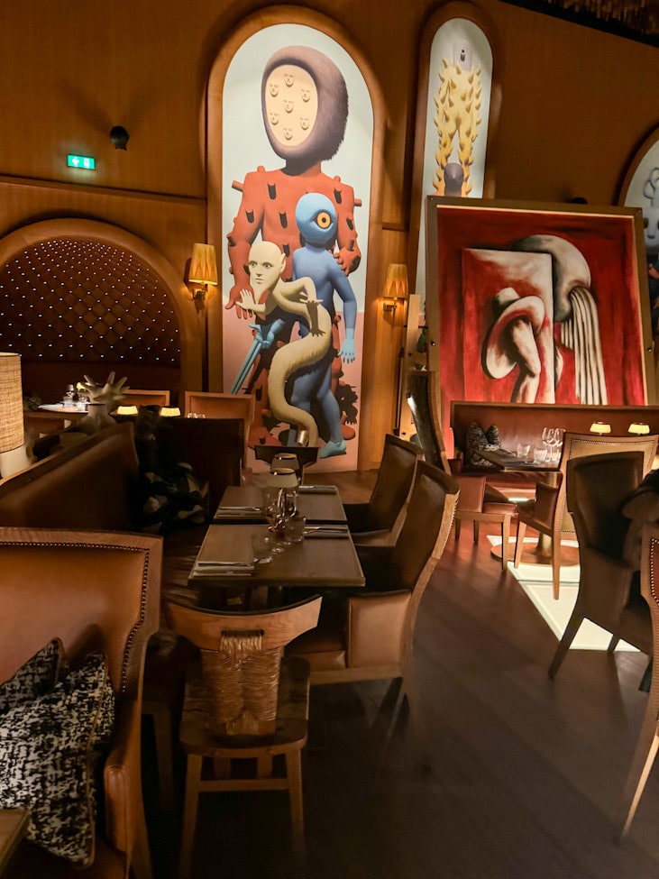 TOO Restaurant in Paris.Sandra Eigen ,hotelandfoodlover,hitel and foodlover