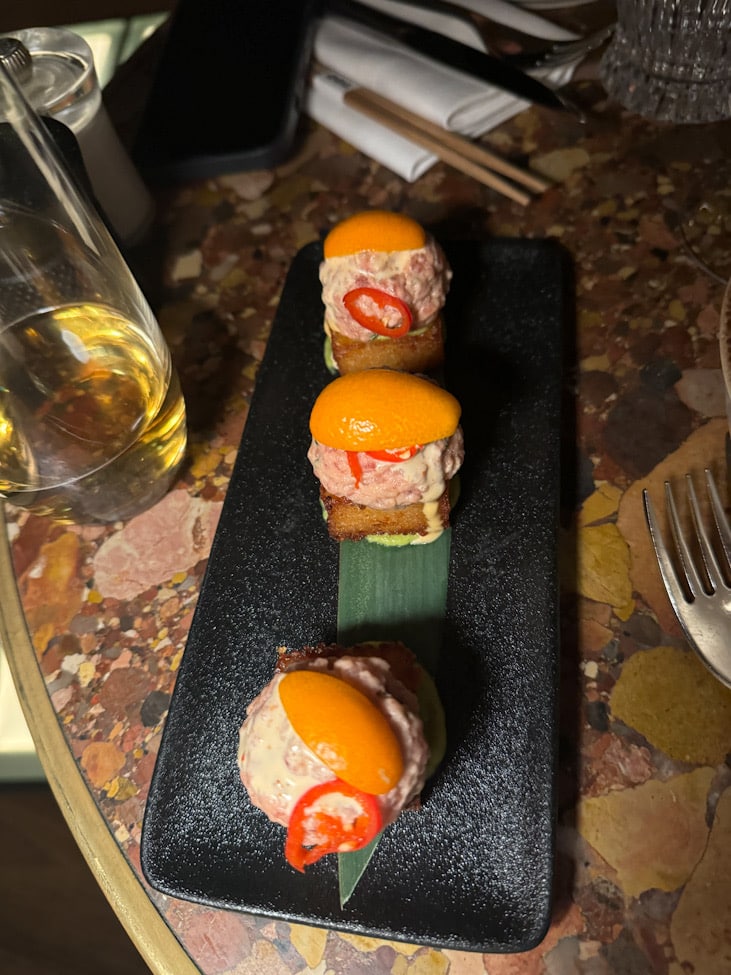 TOO Restaurant in Paris.Speisen.Sandra Eigen ,hotelandfoodlover,hitel and foodlover
