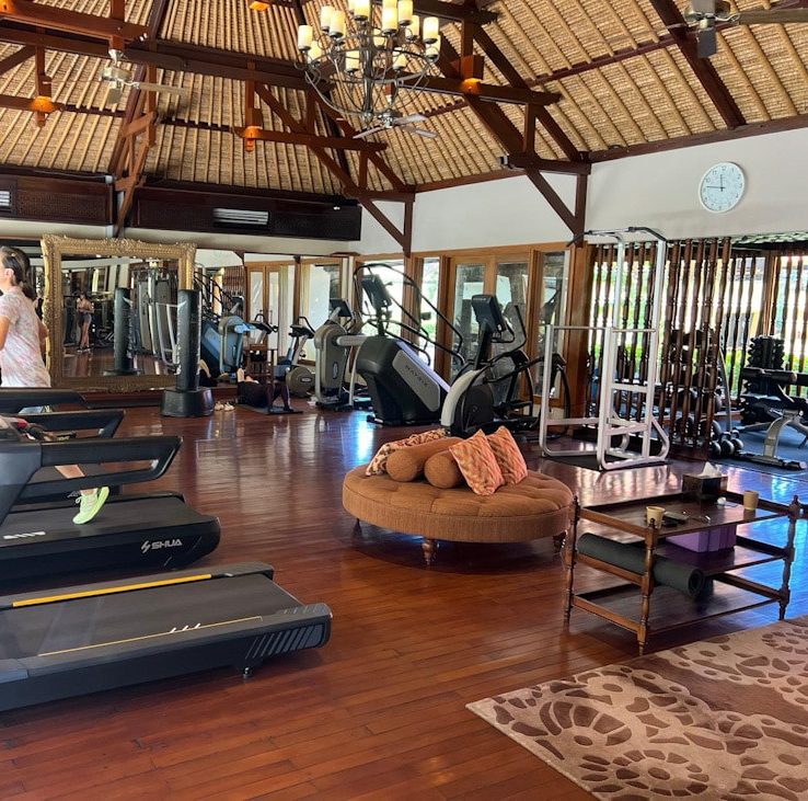 Das AYANA GYM BALI:hotelandfoodlover,sandra eigen