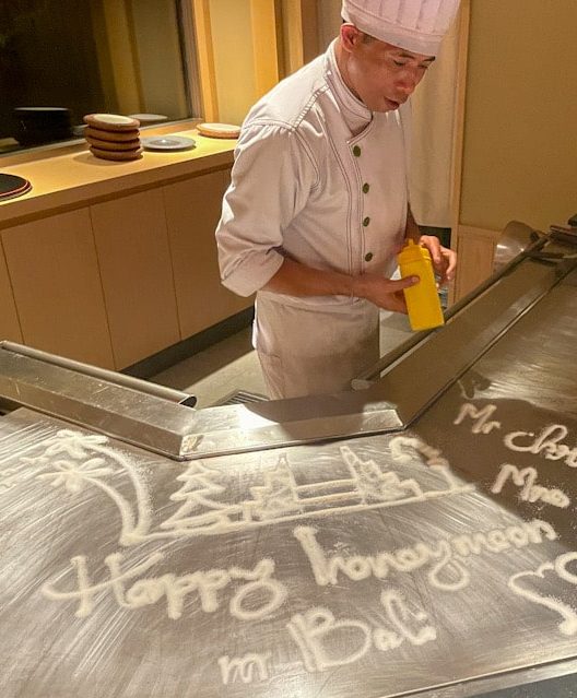 HONZEN Japanisches und Teppanyaki Restaurant AYANA Bali .hotelandfoodlover,sandraeigen