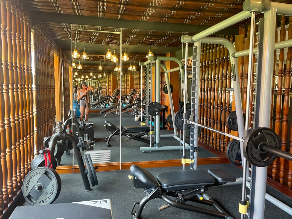 Das AYANA GYM BALI:hotelandfoodlover,sandra eigen