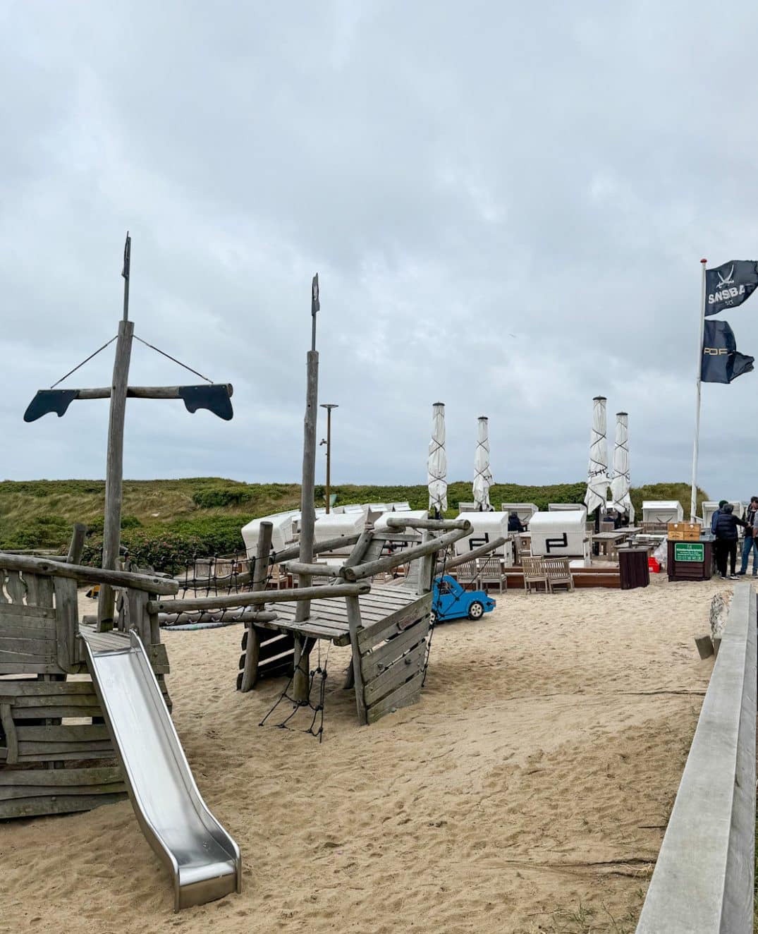 Spielplatz bei der Sansibar Sylt