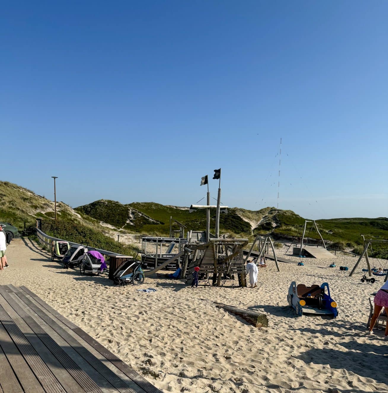 Spielturm bei der Sansibar Sylt