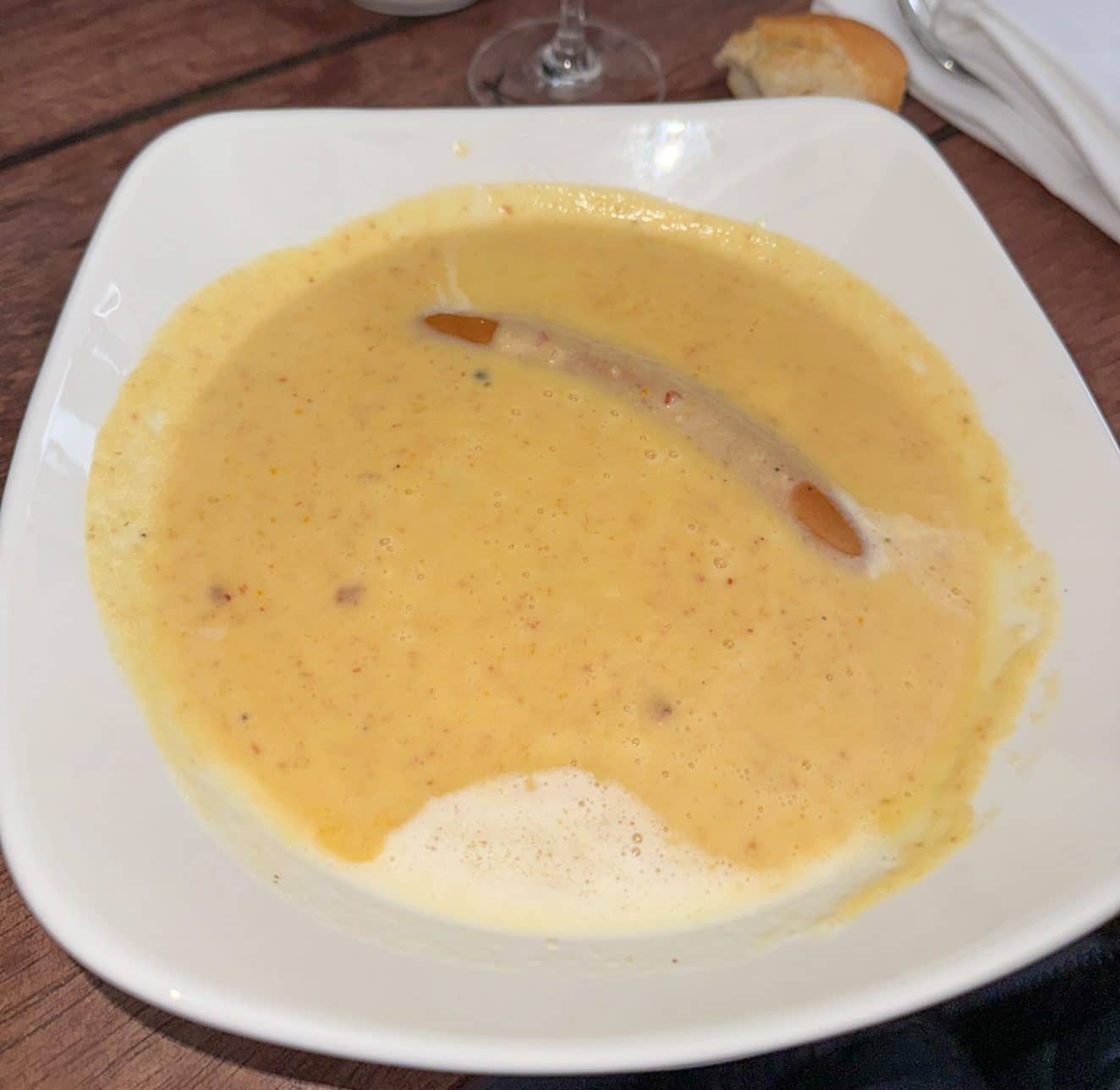 Kartoffelsuppe mit Würstchen