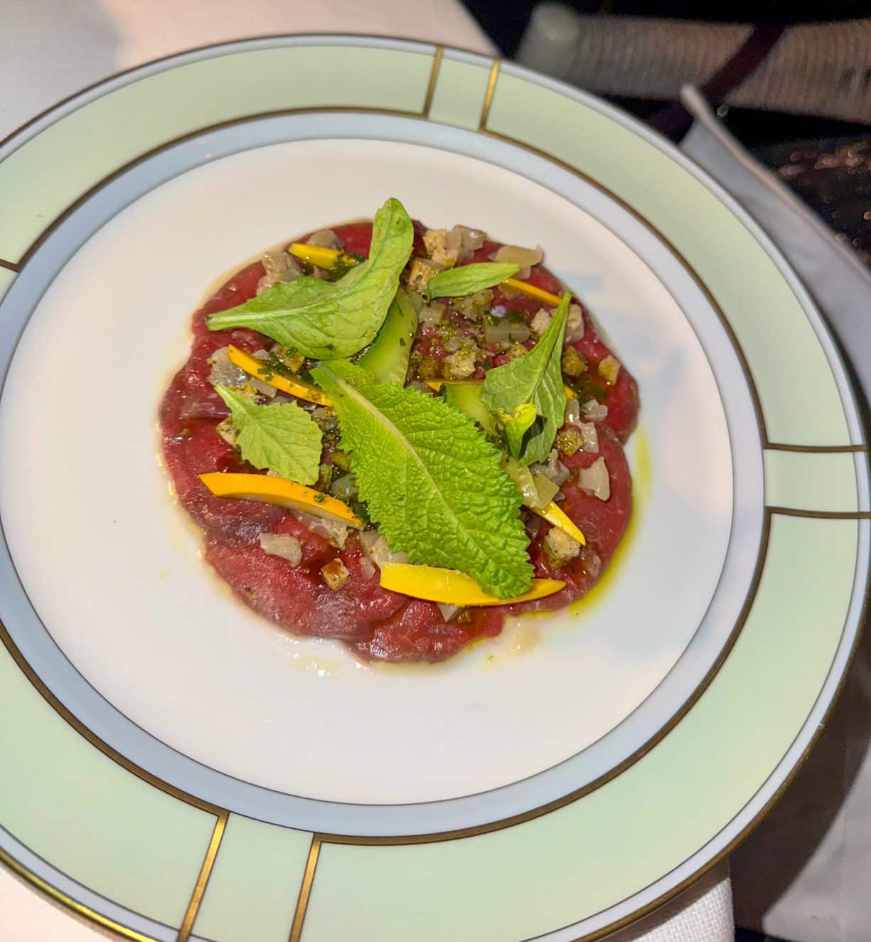 Tatar im GIO’S Restaurant des The St. Regis Venice